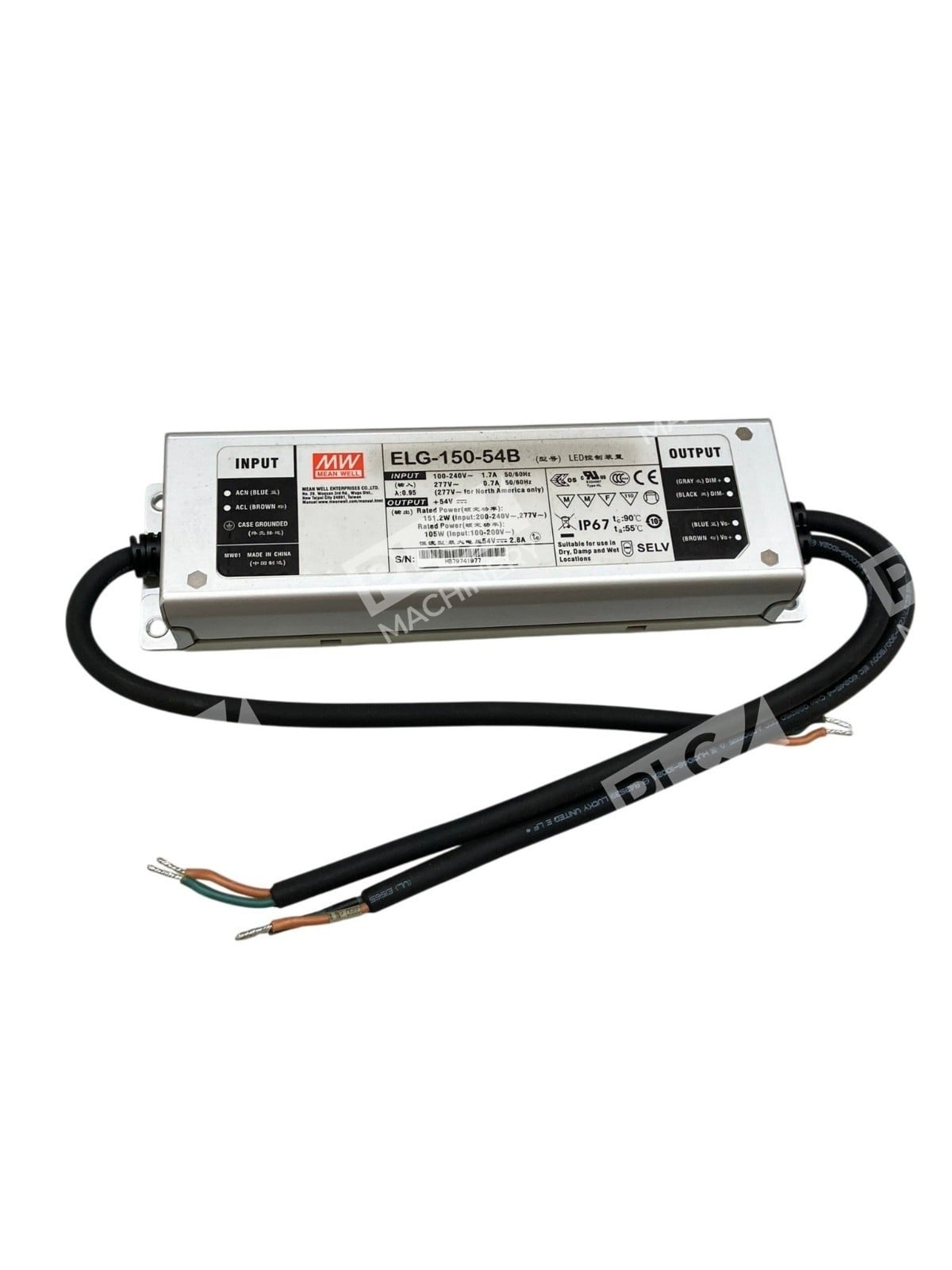 ELG-150-54B - Mean Well - LED Driver Power Supply 105W - Image 2