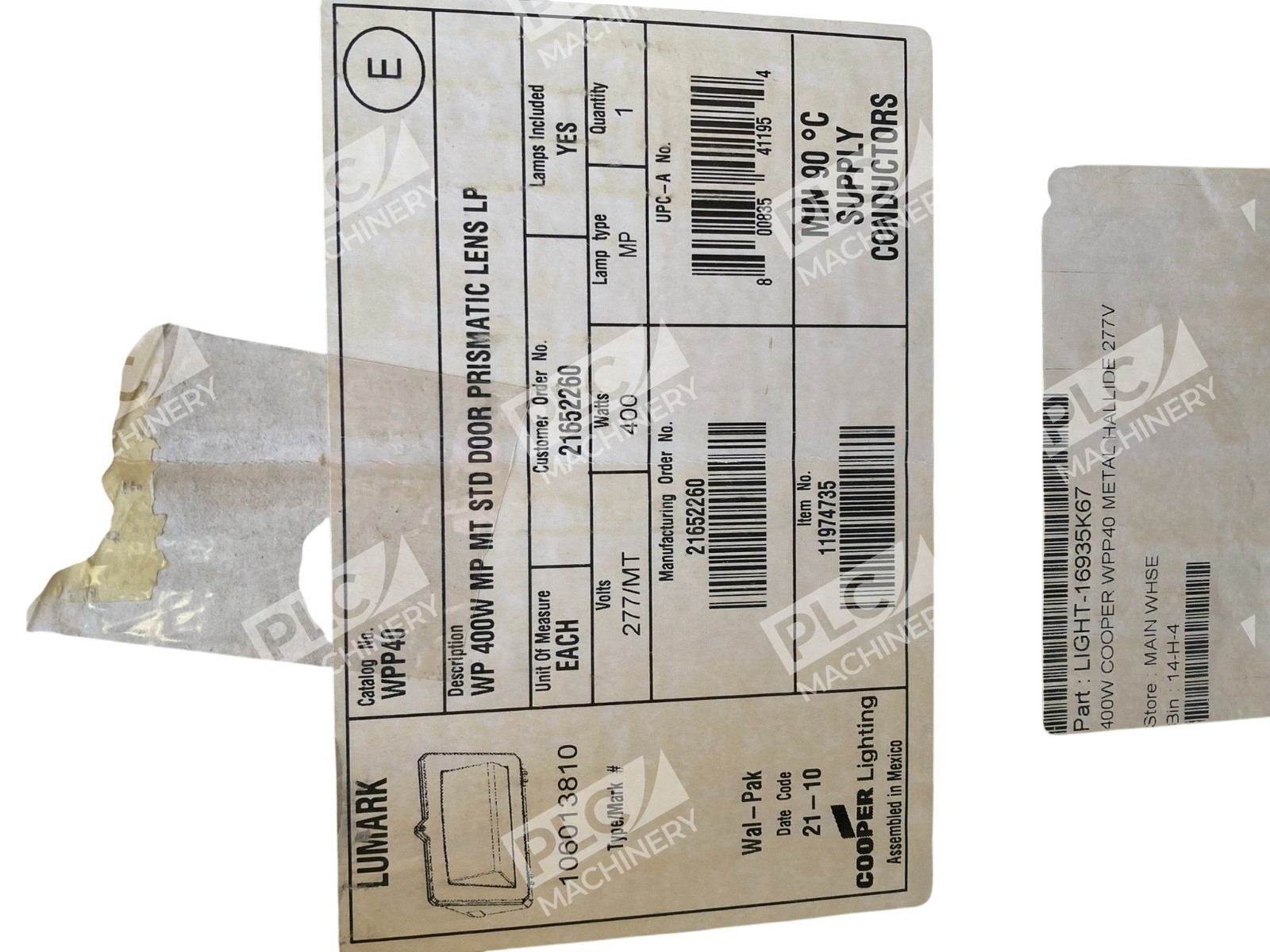 Lumark Wal-Pak WPP40 Wall Pack | 400W Metal Halide | 277V | Outdoor HID - Image 5
