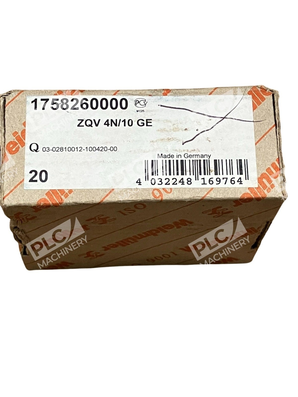 Weidmüller ZQV 4N/10 GE Cross Connector Jumper 10-Pole 1758260000 One Box of 20 - Image 3