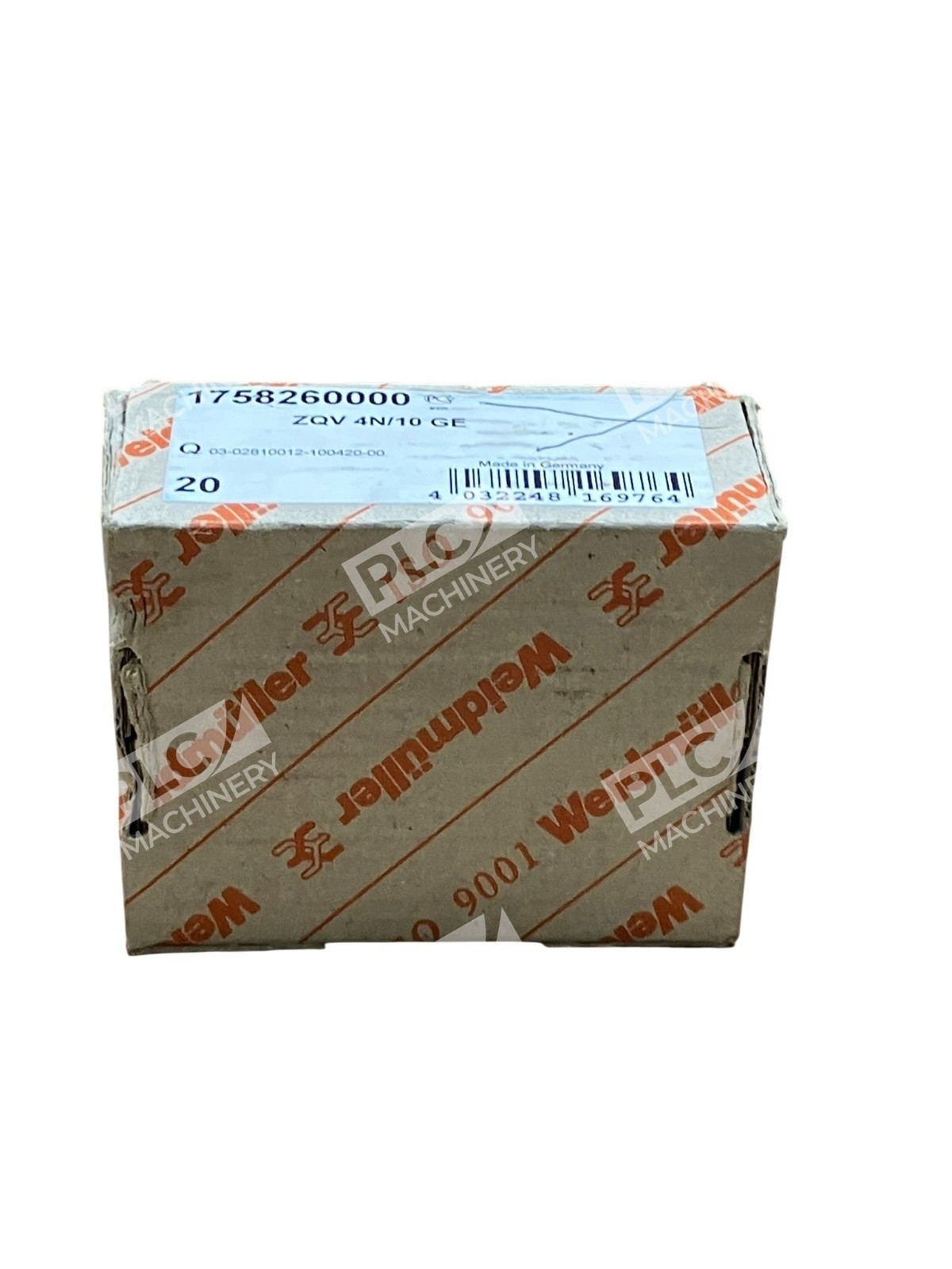 Weidmüller ZQV 4N/10 GE Cross Connector Jumper 10-Pole 1758260000 One Box of 20 - Image 4