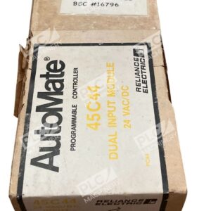 Reliance Electric AutoMate 45C44 Dual 24V AC/DC Input Module PLC 2-Channel