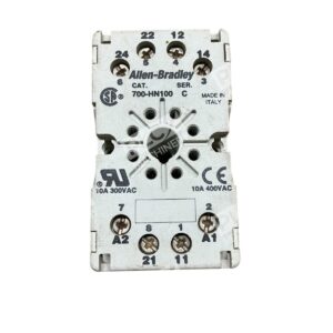 Allen-Bradley 700-HN100 /C 8-Pin Relay Socket DIN Rail / Panel Mount