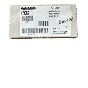 Reliance Electric AutoMate 45C69 Dual Dry Contact Output Module PLC