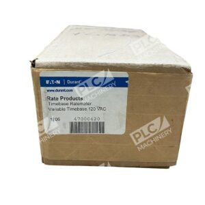 Eaton Durant 47000420 Timebase Ratemeter Industrial Process Meter 120V