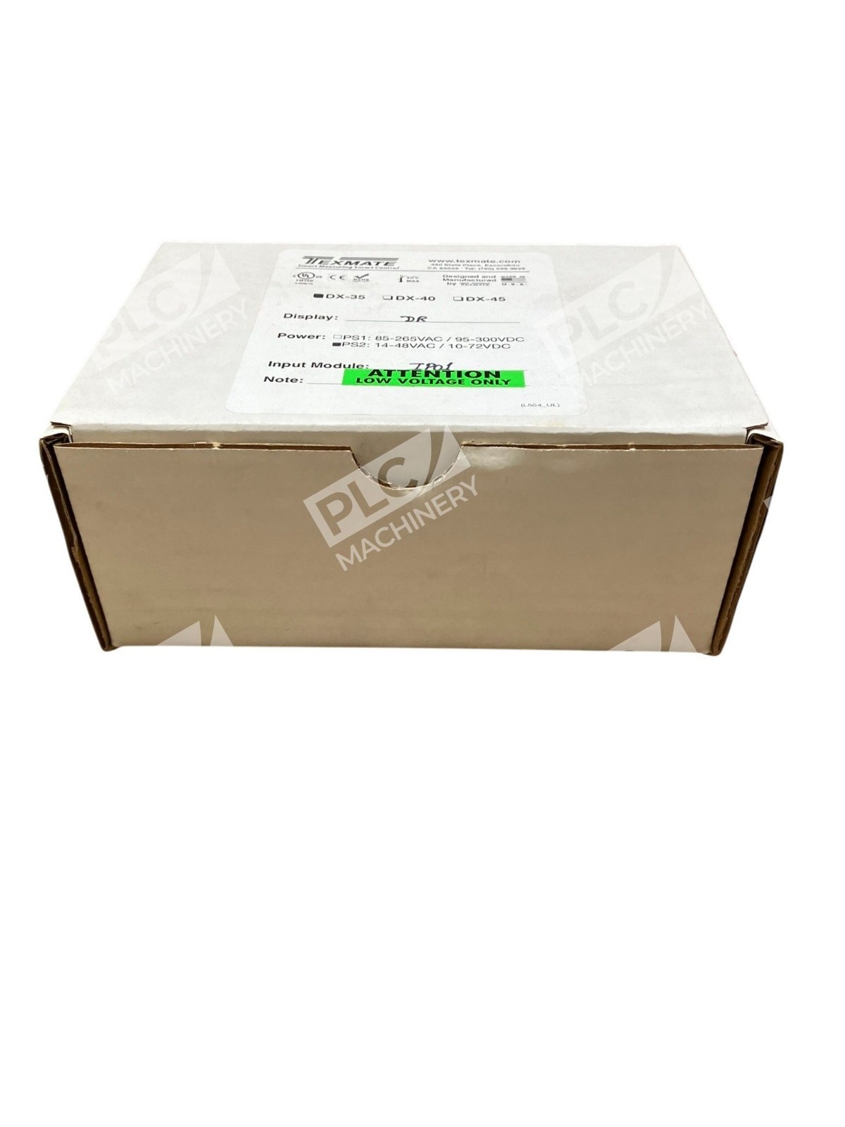Texmate Lynx Series DX-35 Digital Panel Meter DR Display PS2 14–48VAC/10–72VDC - Image 4