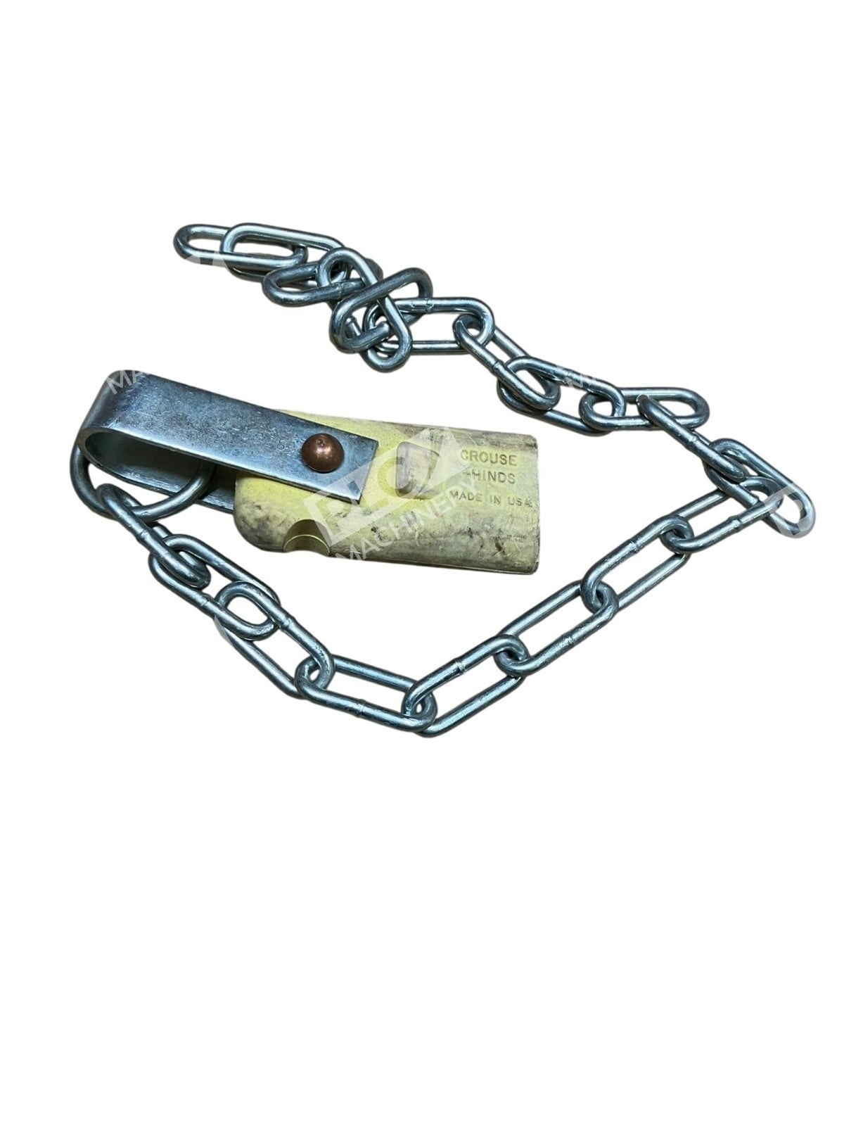 Crouse-Hinds X8381-7 Cooper Miscellaneous Shorted Male Dummy Plug with Chain - Image 2