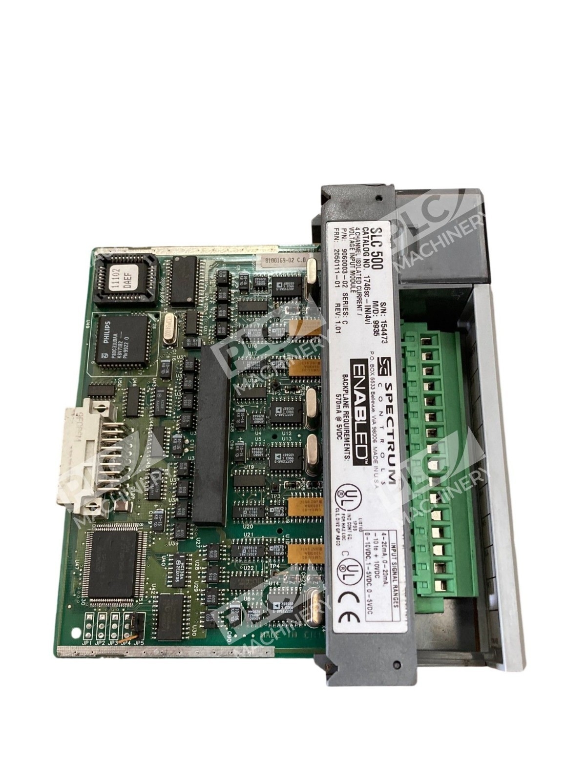 Spectrum Controls 1746SC-INI4VI Isolated Analog Input Module SLC 500 4CH