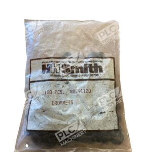 H.H. Smith 91120 Rubber Grommets Black Wire Panel Protection One Pack of 100