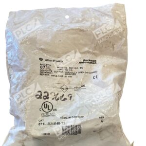 Allen-Bradley 871L-B20E40-T2 /A Inductive Proximity Sensor 20mm 20Ã¢â‚¬â€œ250V AC/DC