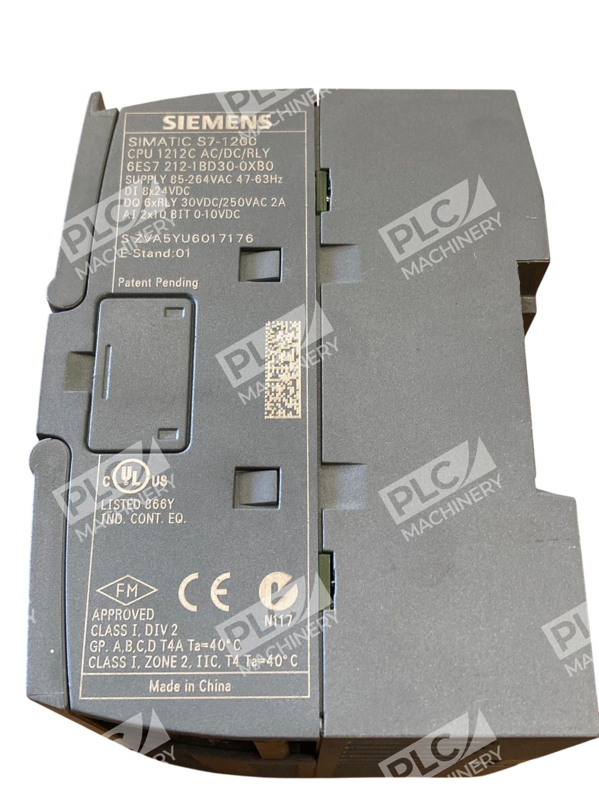 Siemens SIMATIC S7-1200 CPU 1212C PLC 6ES7212-1BD30-0XB0 120/240V - Image 9