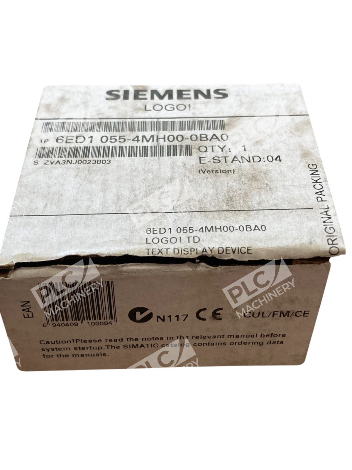 Siemens LOGO! TD Text Display HMI 6ED1055-4MH00-0BA0 4-Line LCD IP65 - Image 4