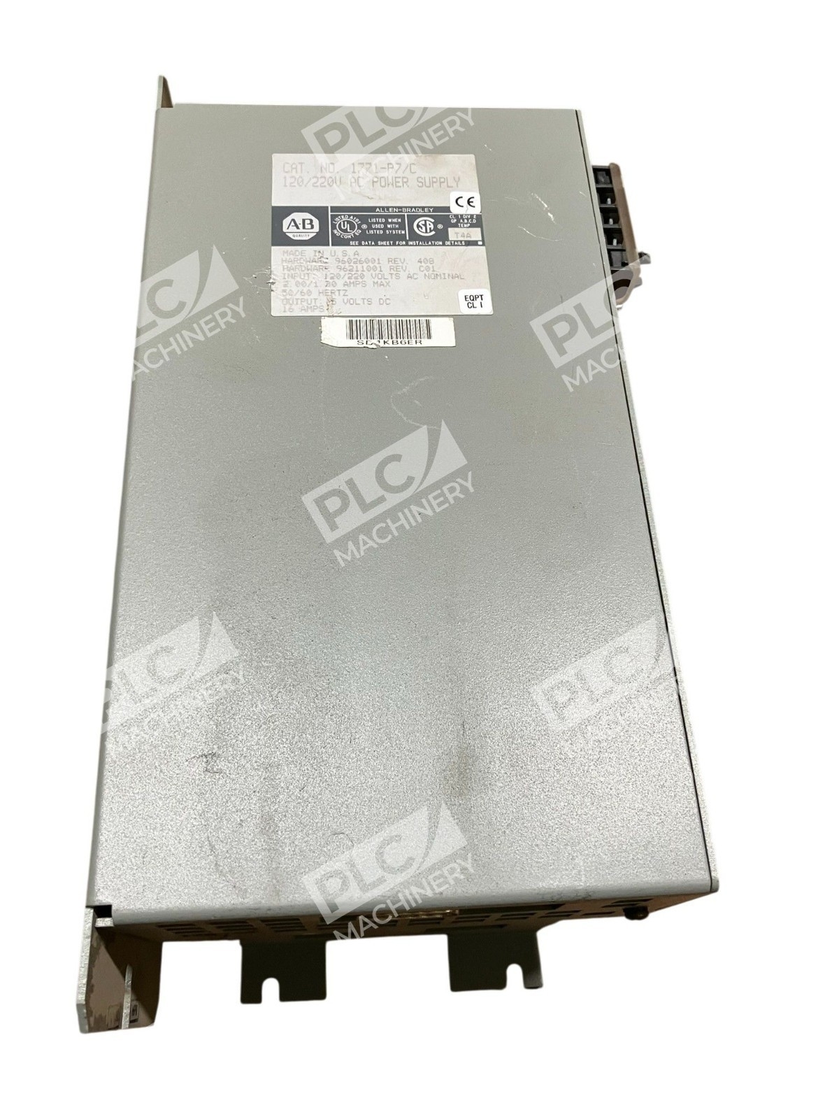 Allen Bradley AB Power Supply 120/220V AC 1771-P7 /C - Image 4