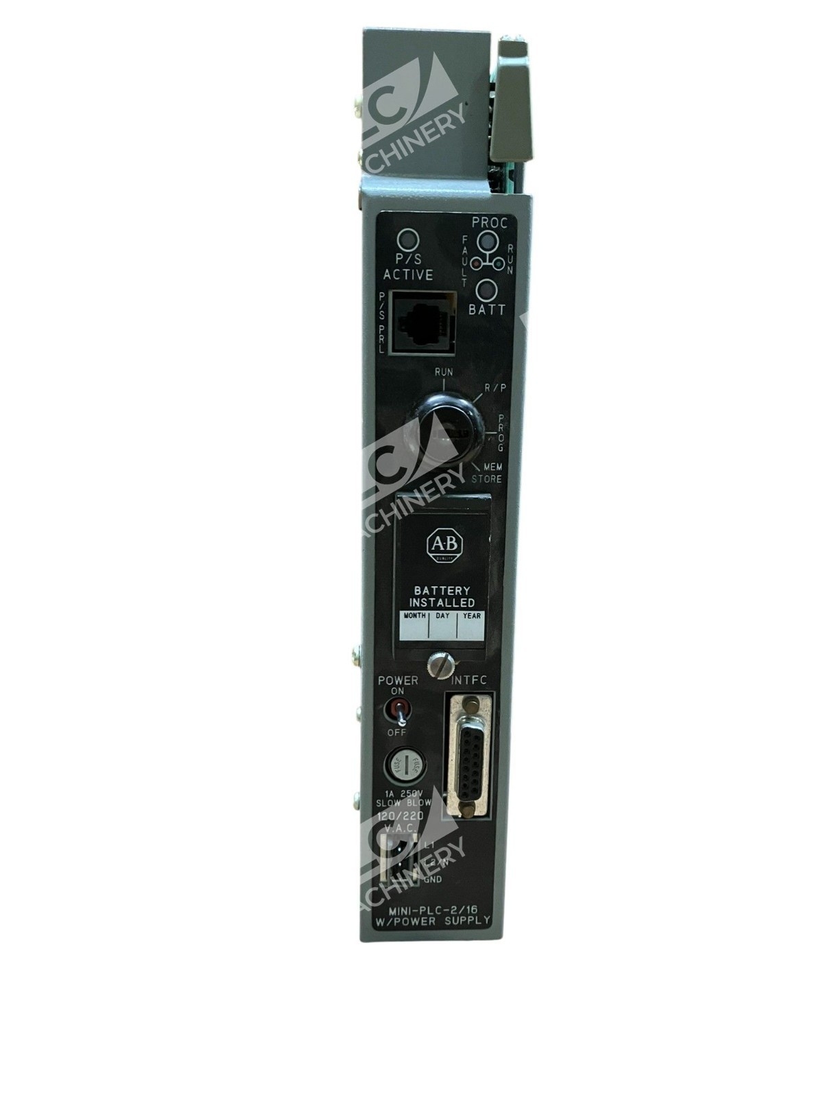 Allen Bradley AB Mini-PLC-2/16 Processor W/ Power Supply 1772-LXP /D (No Key) - Image 4