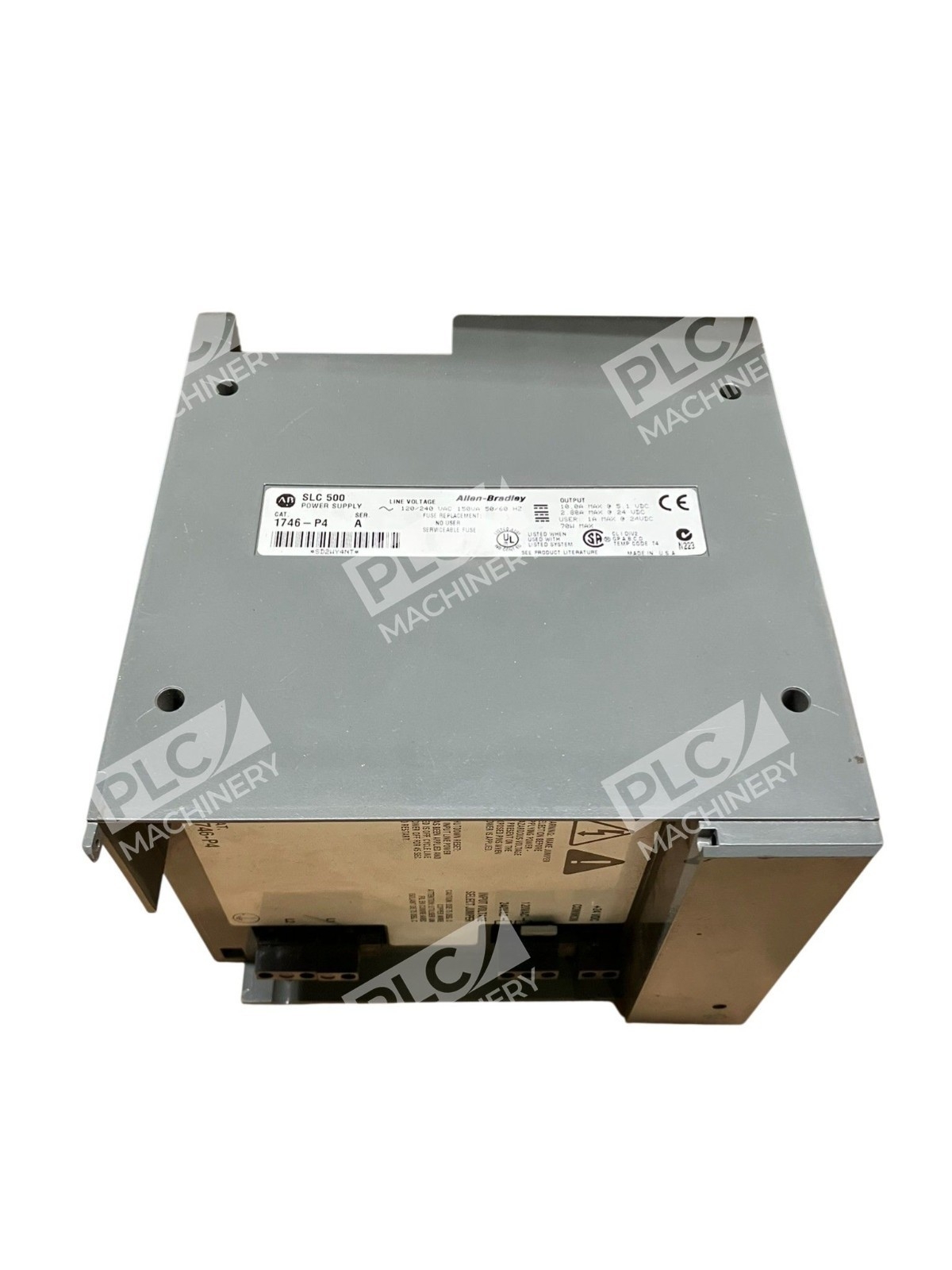 Allen Bradley AB 120/240VAC 150VA 50/60Hz SLC 500 Power Supply 1746-P4 /A