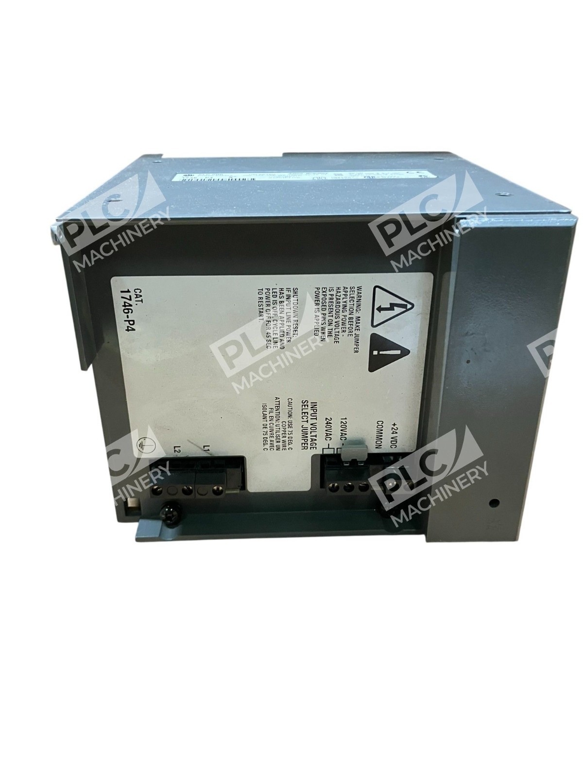 Allen Bradley AB 120/240VAC 150VA 50/60Hz SLC 500 Power Supply 1746-P4 /A - Image 4