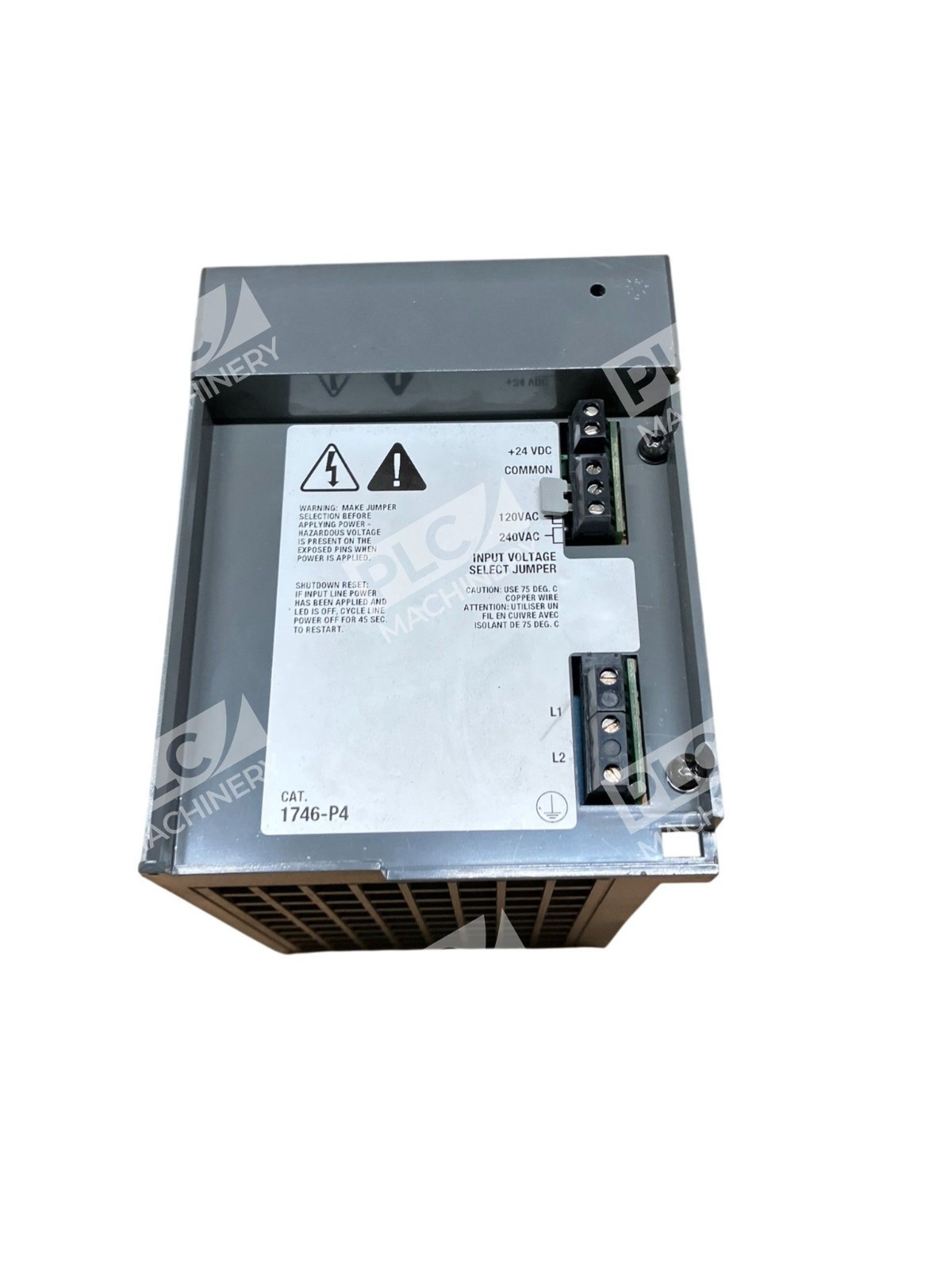 Allen Bradley AB 120/240VAC 150VA 50/60Hz SLC 500 Power Supply 1746-P4 /A - Image 5