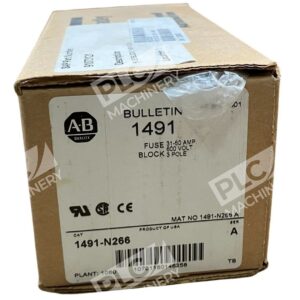 Allen Bradley AB 31-60A 600V 1 Pole Fuse Block 1491-N266 /A