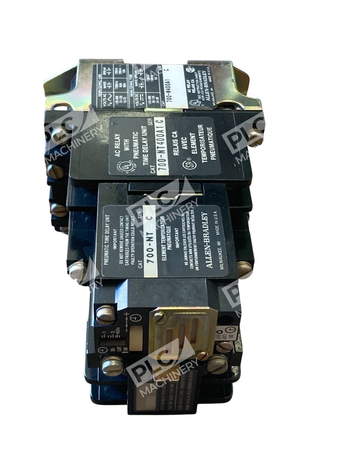 Allen Bradley AB AC Relay W/ Pneumatic Time Delay Unit 700-NT400A1 /C - Image 7