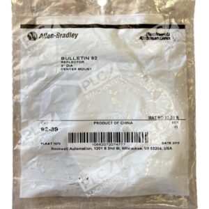 Allen Bradley AB Center Mount 3" Dia Reflector 92-39 /B