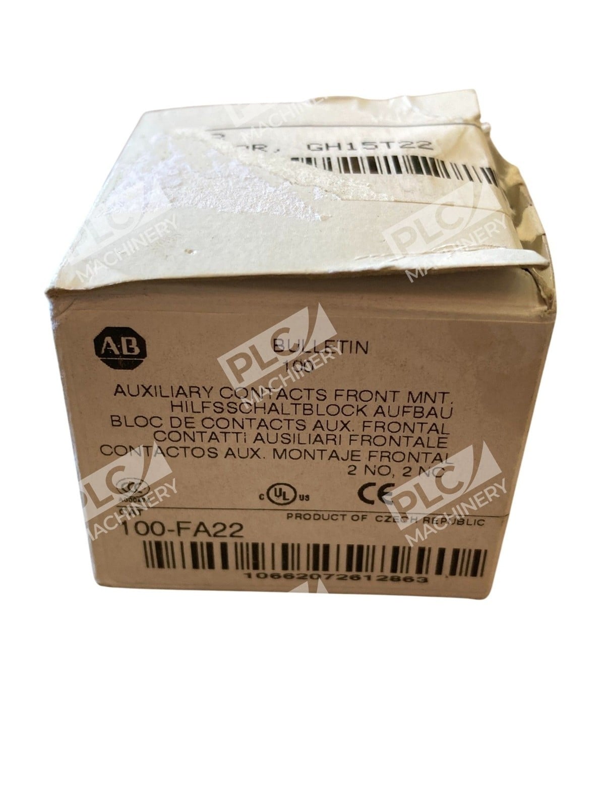 Allen Bradley AB 100-F Auxiliary Contacts Front Mount 100-FA22 - Image 2
