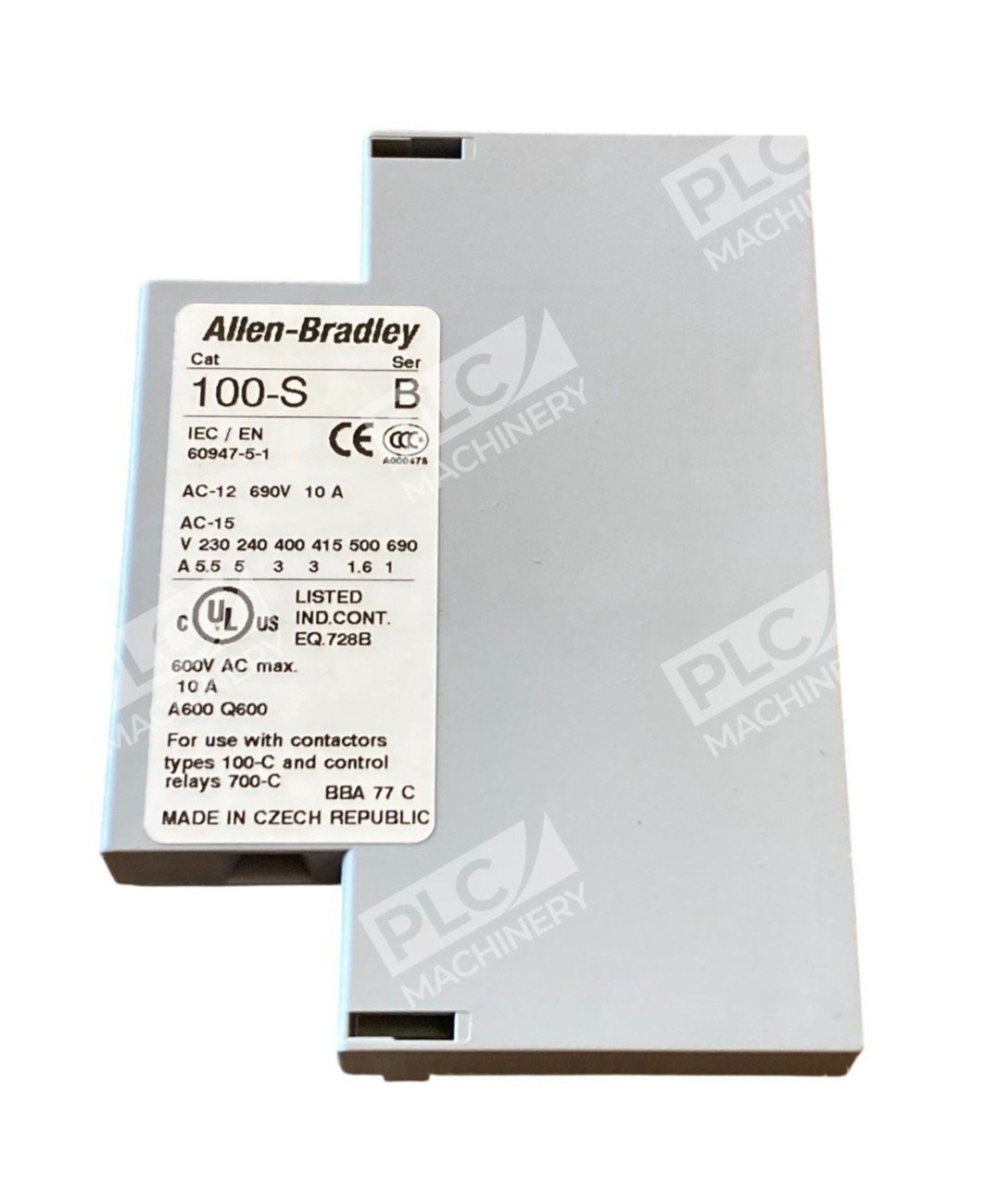 Allen Bradley AB 690V 10A Auxiliary Contact Block 100-S /B - Image 2