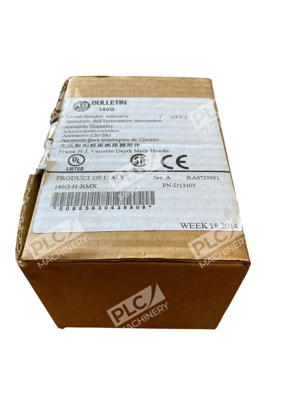 Allen Bradley AB 140G Circuit Breaker Accessory 140G-H-RMX /A - Image 7
