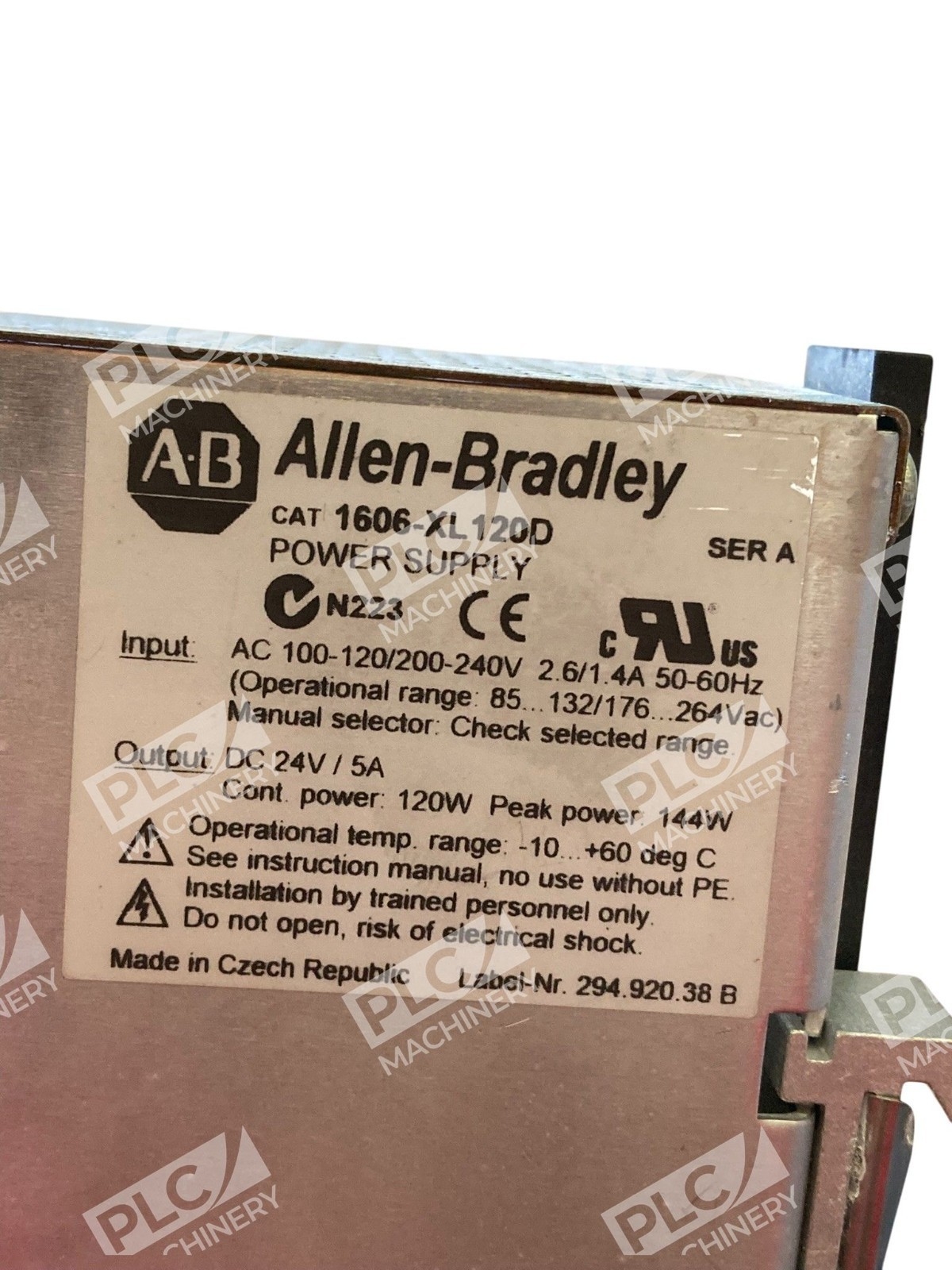 Allen Bradley AB 1606-XL Power Supply 1606-XL120D /A - Image 6