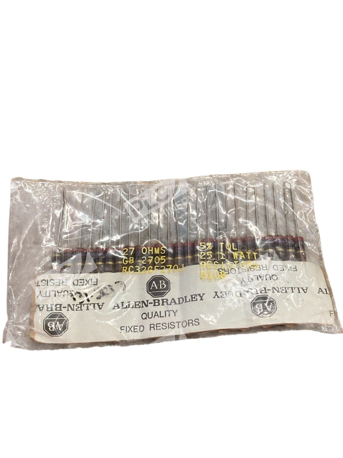 Allen-Bradley RC32GF270J Carbon Composition Resistor 27Ω 1W 5% - Image 2