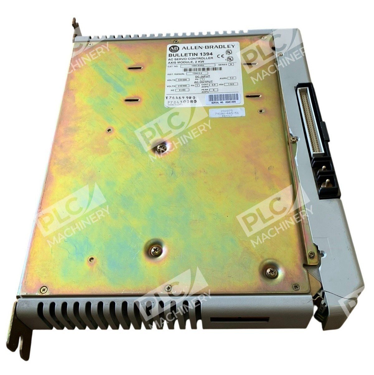 Allen Bradley AB 2kW AC Servo Controller Axis Module 1394-AM03 /B Damaged - Image 2