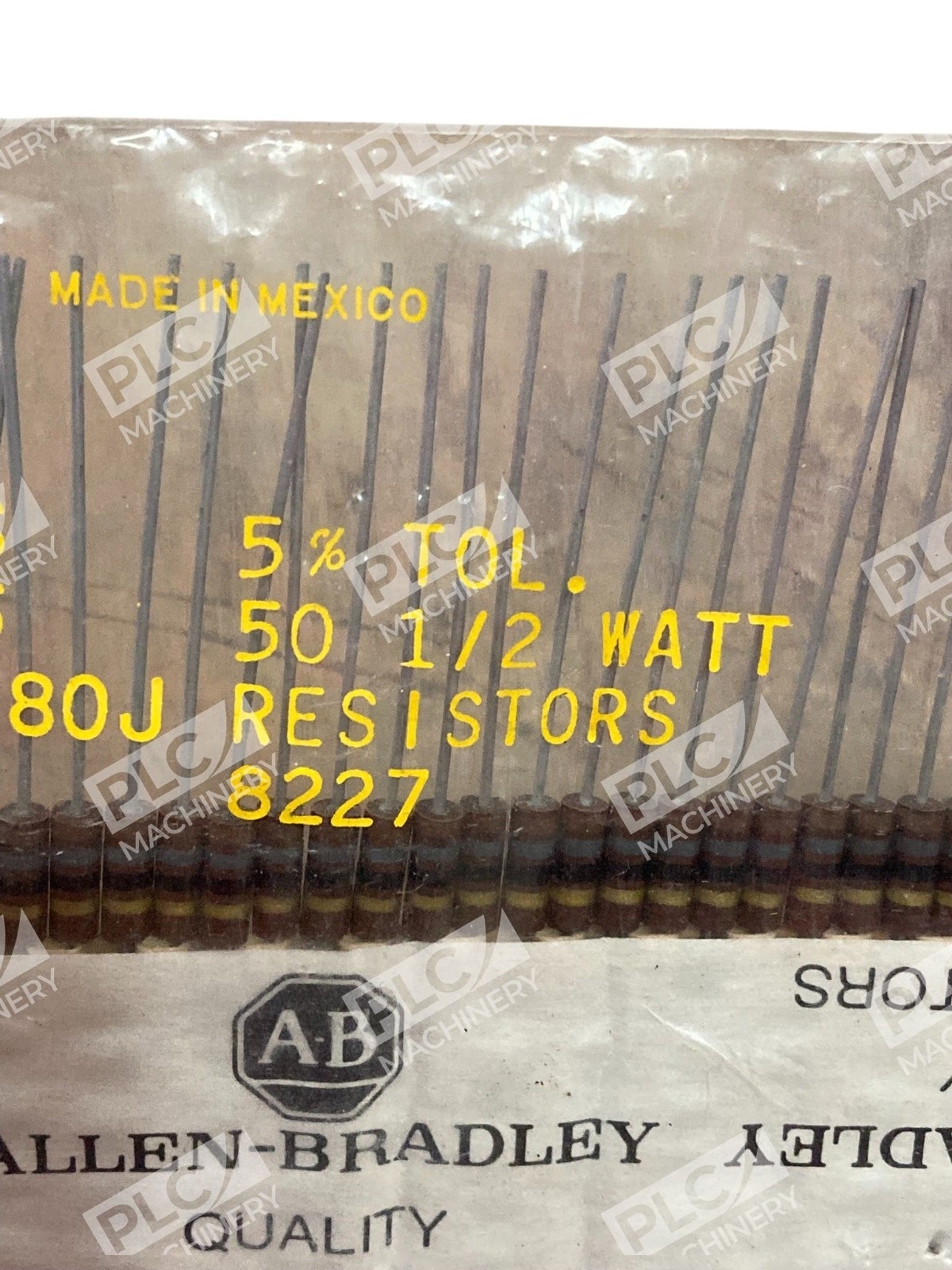 Allen-Bradley RC20GF180J 18Ω 1/2W 5% Carbon Composition Resistor - Image 5