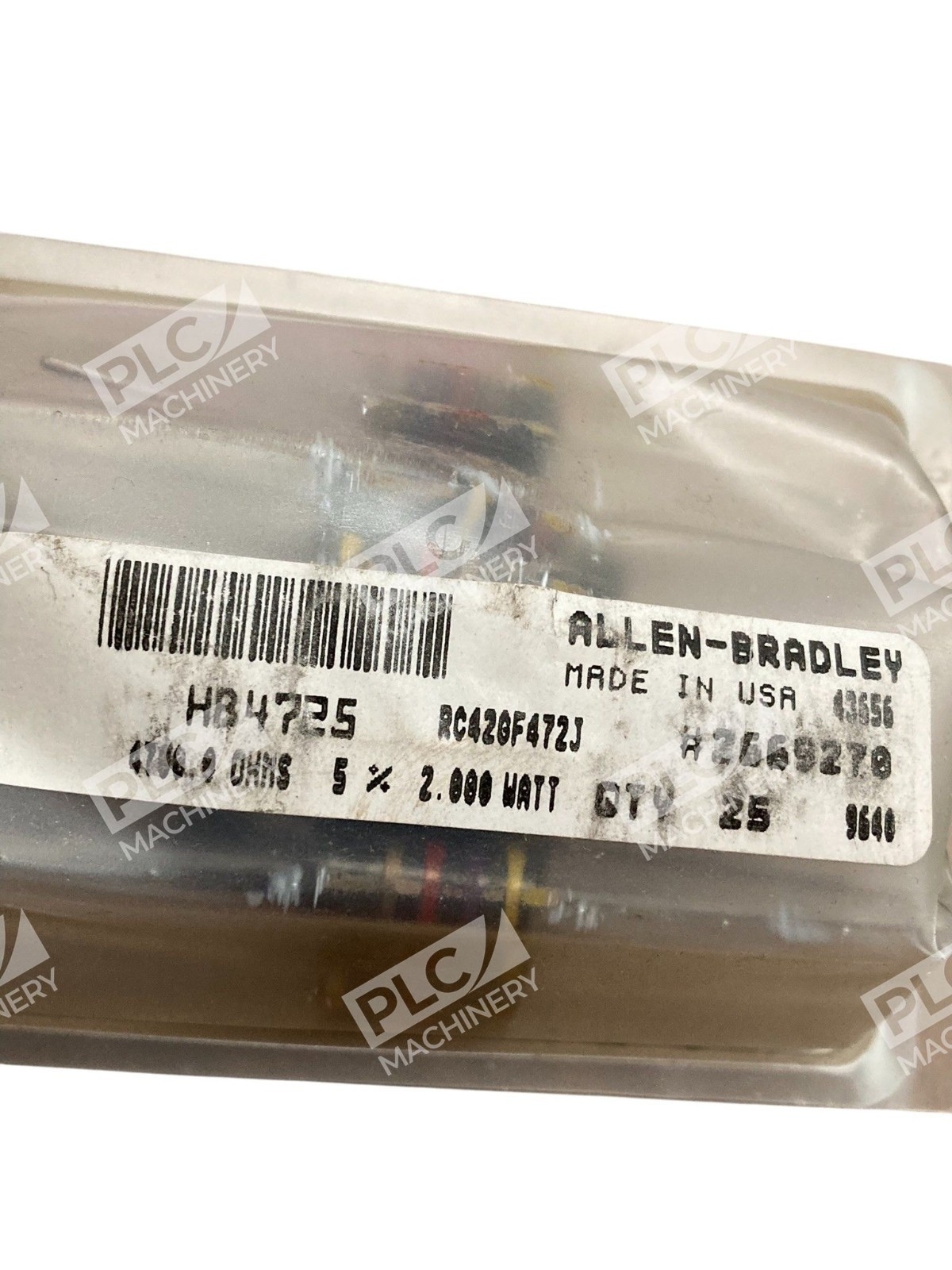 Allen-Bradley RC42GF472J 4.7KΩ 2W 5% Carbon Composition Resistor Lots of 22 - Image 4