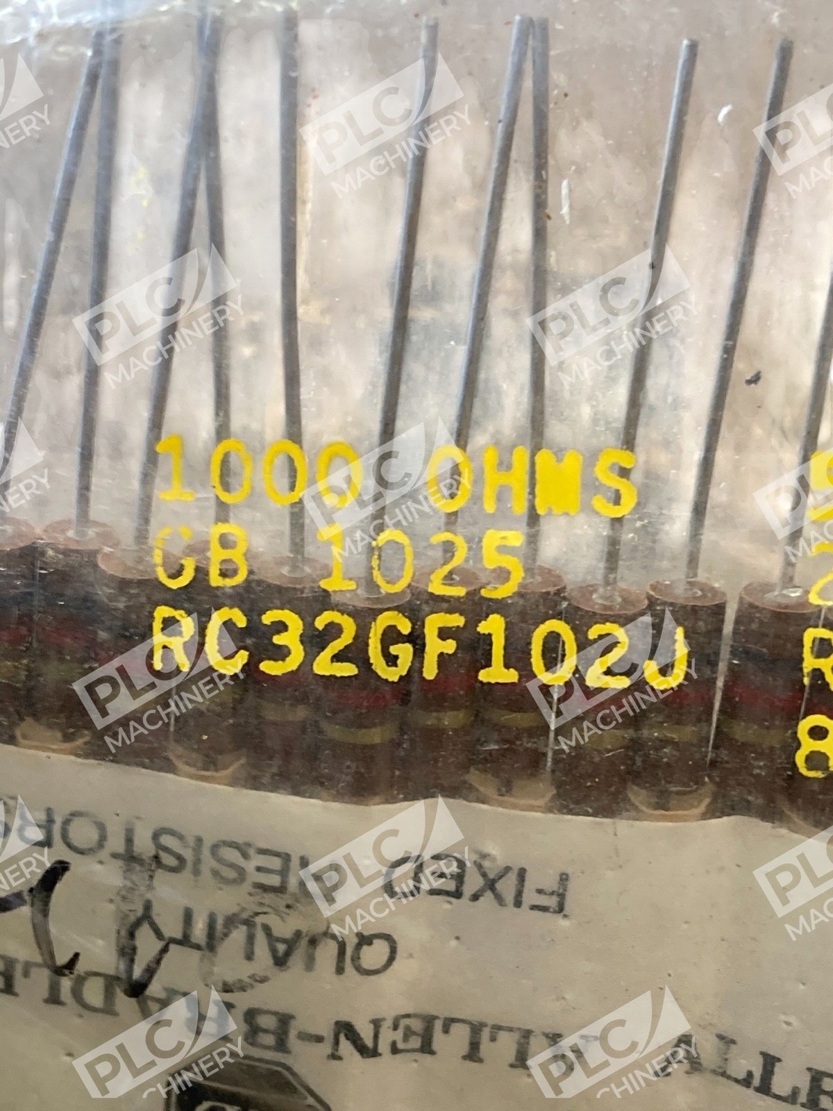 Allen-Bradley RC32GF102J 1kΩ 1W Carbon Composition Resistor 5% Military Spec - Image 4