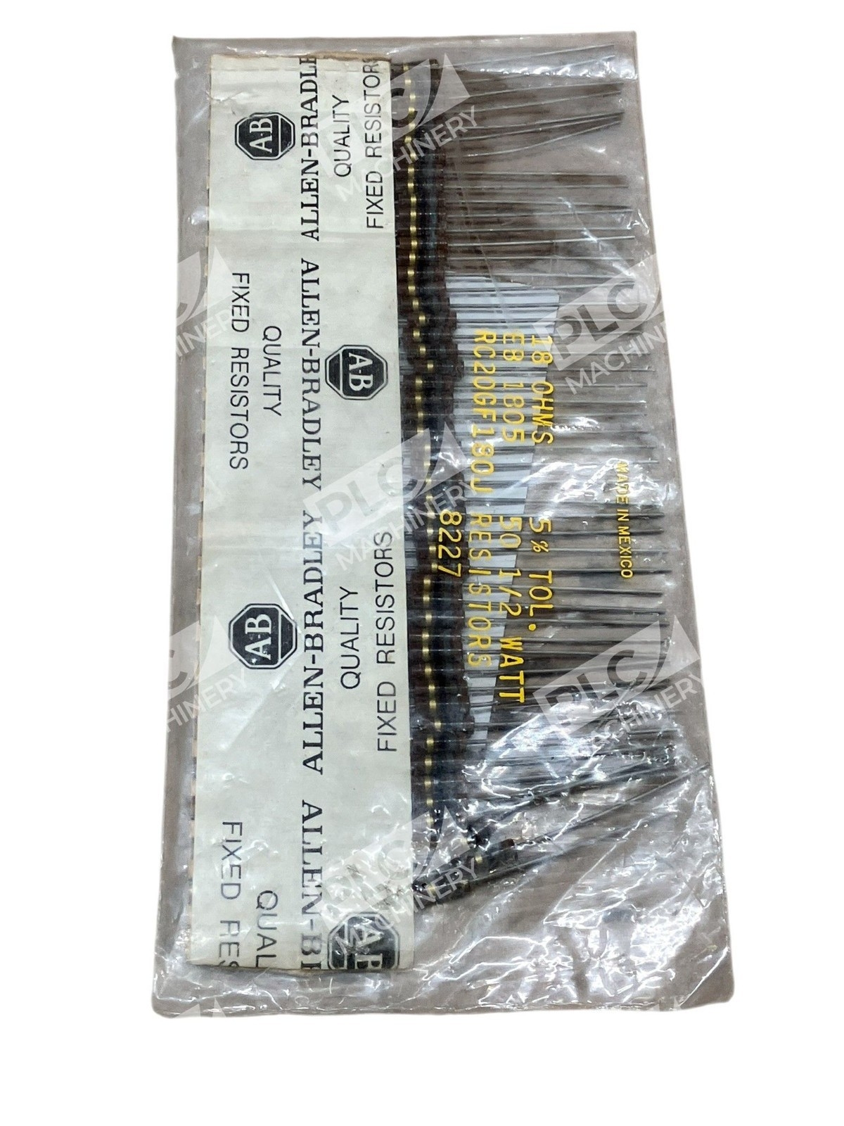 Allen-Bradley 18Ω 1/2W 5% Carbon Composition Resistor RC20GF180J - Image 5
