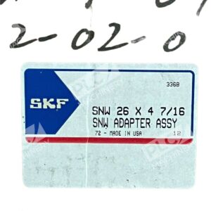 SKF SNW 26 X 4 7/16 SNW Adapter Sleeve Assembly