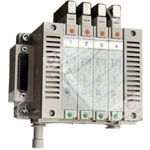 SMC VV5Q21-04C4FU0-NS Manifold W/ VQ2201N-51