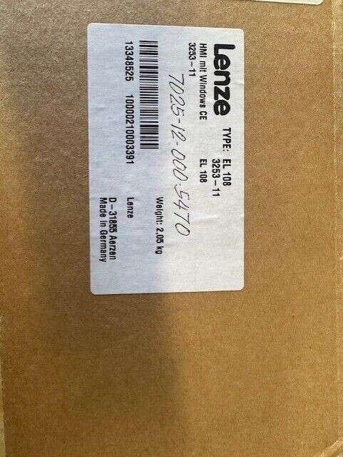 Lenze EL 108 3253-11 HMI Touchscreen - Image 7