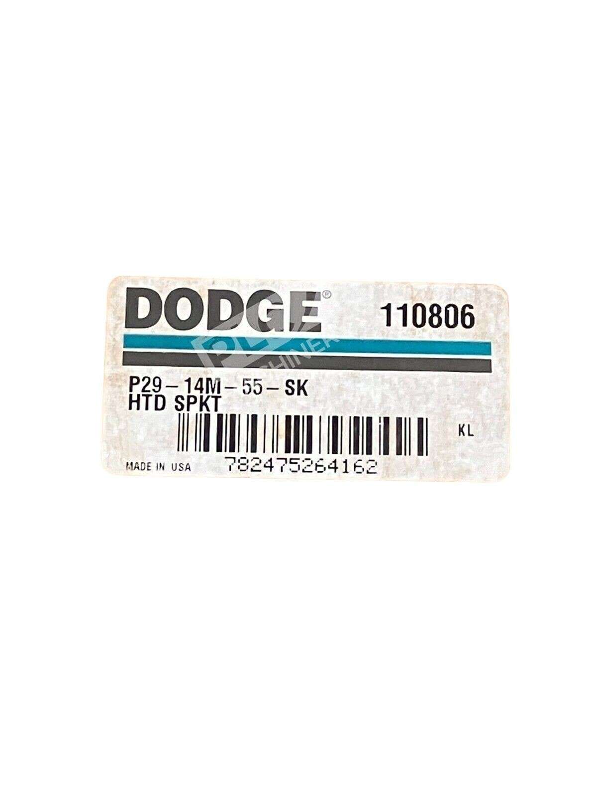 Dodge P29-14M-55-SK HDT SPKT Timing Belt Sprocket 110806