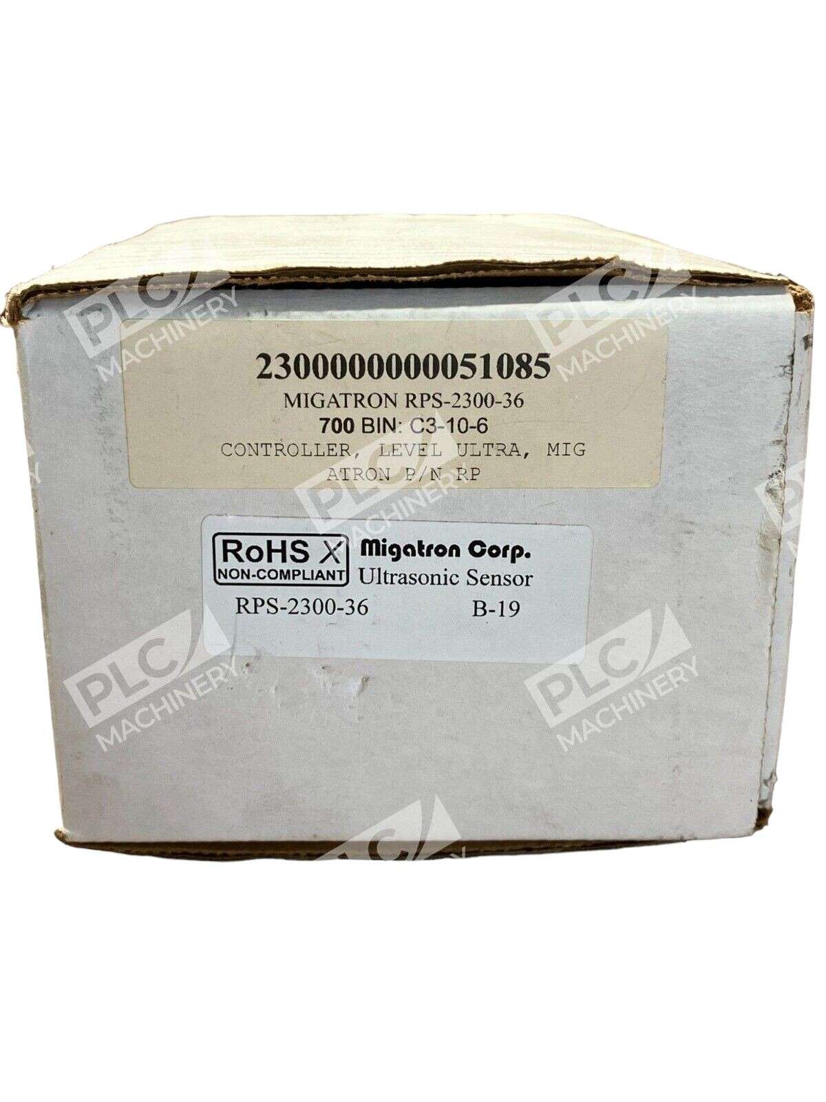 Migatron Corporation RPS-2300-36 Ultrasonic Ranging Proximity Sensor