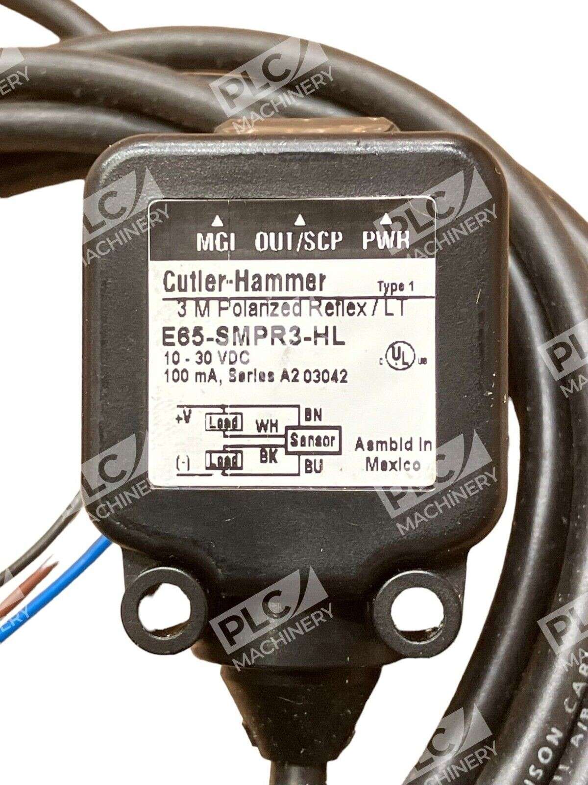 Eaton Cutler Hammer E65-SMPR3-HL SM Series Photoelectric 3M Polarized Reflex - Image 3