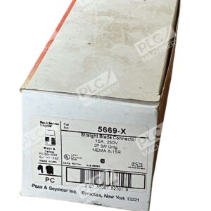 Pass & Seymour 5669-X Straight Blade Connector (Box of 9)