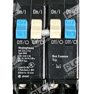 Westinghouse BQ2252115 BRDQUADPLEX 120/240VAC 10,000AIC CTL