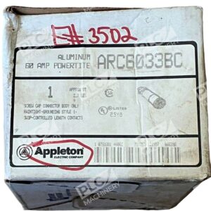 Appleton ARC6033BC Powertite 60 AMP Aluminum