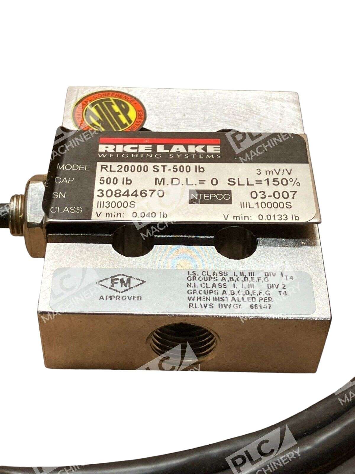 Rice Lake RL20000 ST-500 lb Weighing Systems - Image 2