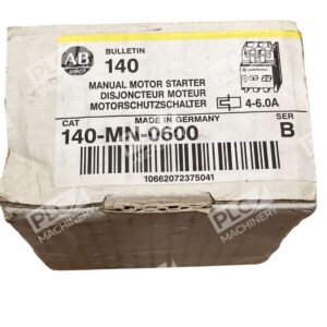Allen-Bradley 140-MN-0600 Series B Manual Motor Starter 4-6A 3-Pole 690V Germany