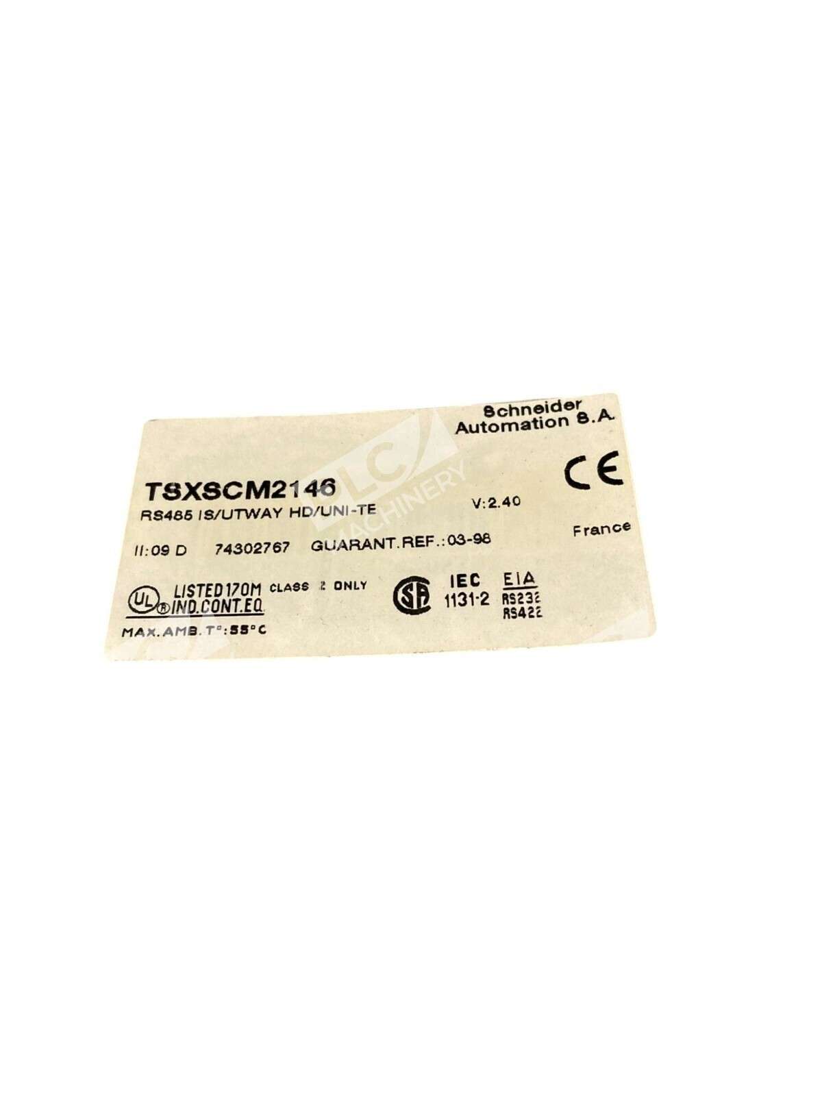 Schneider TSXSCM2146 Communication Interface Module Uni-Telway Modicon TSX Micro - Image 3