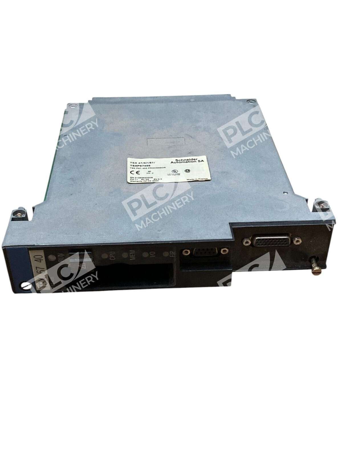 Schneider Electric TSXP67455 PLC CPU Processor Module TSX 47/67/87 Series - Image 2