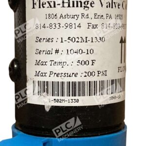 Flexi-Hinge Valve 1-502M-1330 Check Valve