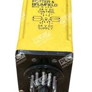 Potter & Brumfield CDD-38-30010 Time Delay Relay 24V DC DPDT 0.3-30 Sec 10A