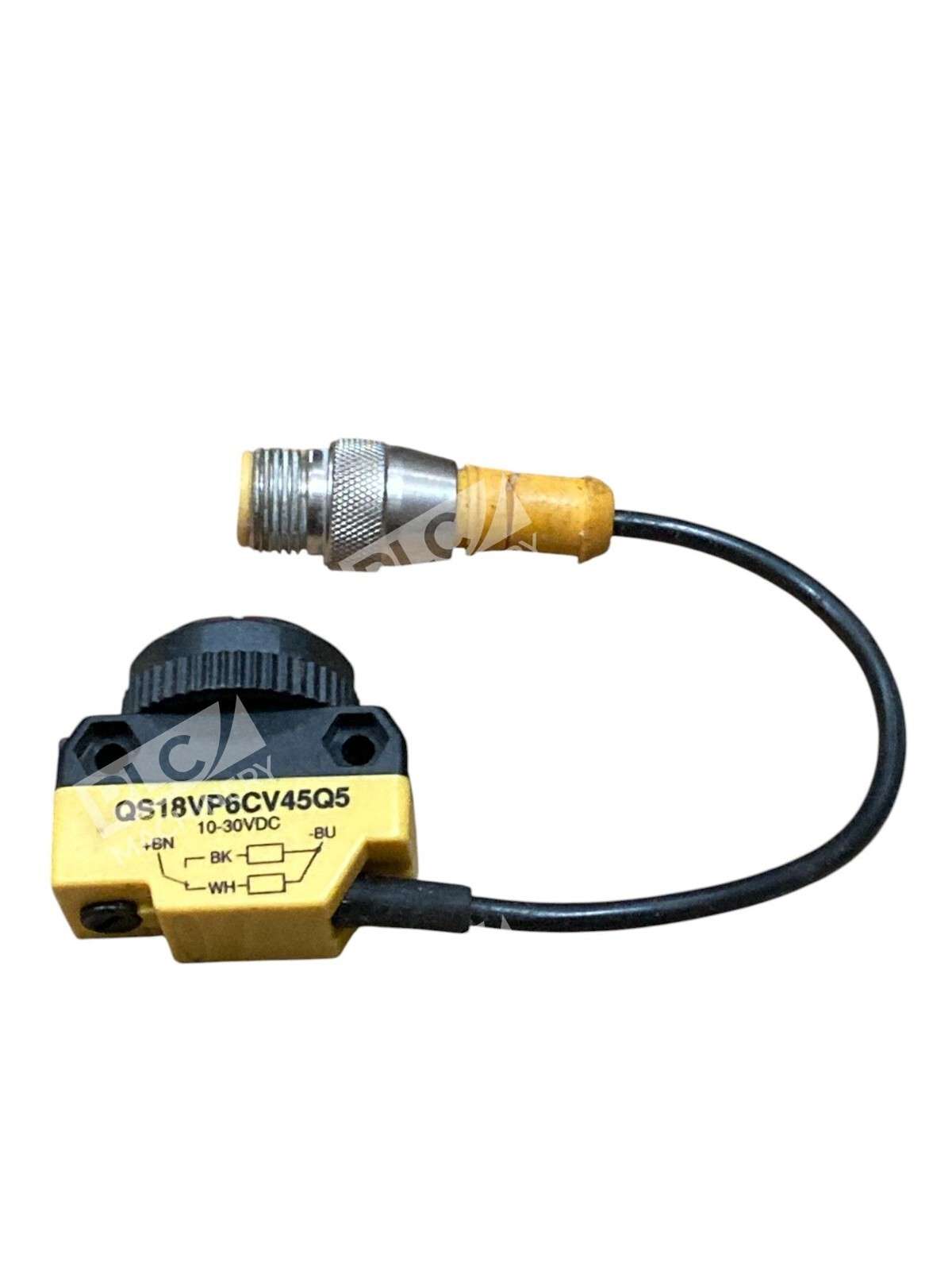 Banner QS18VP6CV45Q5 Series Photoelectric Sensor, Versatile Light Detection