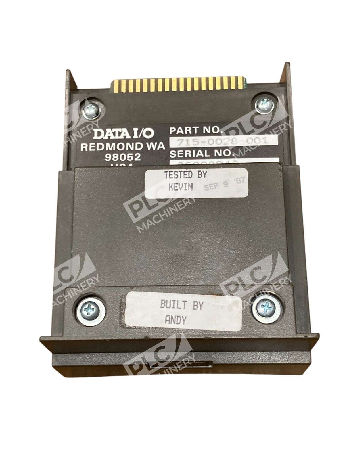 Data I/O 715-0028-001 Programming Adapter
